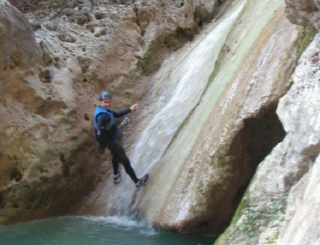 Rappel cascada